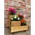 Corner Raised Wooden Flower Planter - view 2
