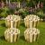 Gardening Wood Grass Log Roll Edging High 20cm Length 240cm Pack Of 4 - view 1