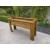 Planter with Legs Trough Wood Ready Made Long - view 1