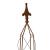 Deluxe Garden Plant Support Obelisk Rust Effect 160cm - view 4