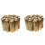 Log roll Wooden Garden Edging 15cm High Set of 2 - view 1