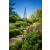 Extra Tall 250cm Steel Garden Obelisk Plant Support with Decorative Finial - view 1