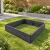 Black Wooden Raised Garden Bed 120cm x 120cm Heavy Duty Vegetable Planter - view 3