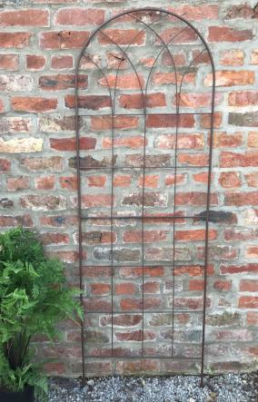 Garden Trellis Metal Plant Privacy Trellises Rust Effect 1.18m - UK