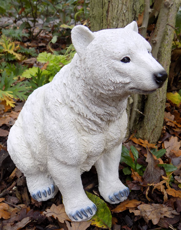 Polar Bear Mum - Garden Ornament