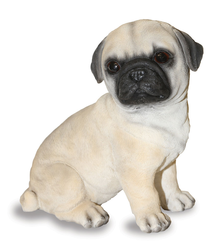 Pug Puppy Dog - Garden Ornament