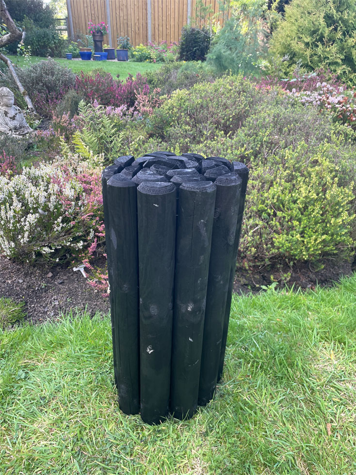 Wooden Garden Grass Lawn Edging 50cm x 1.8m