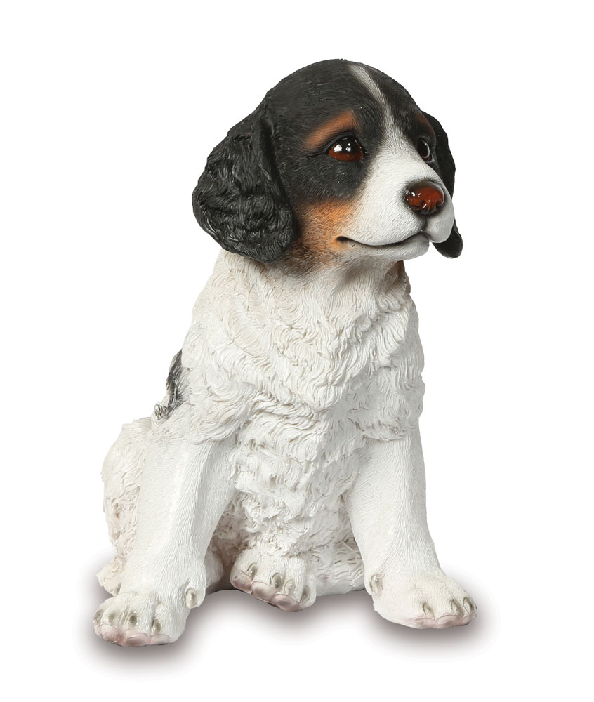 Sitting Spaniel Puppy - Garden Ornament 