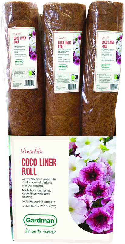Versatile Coco liner roll 1.5m x 0.8m