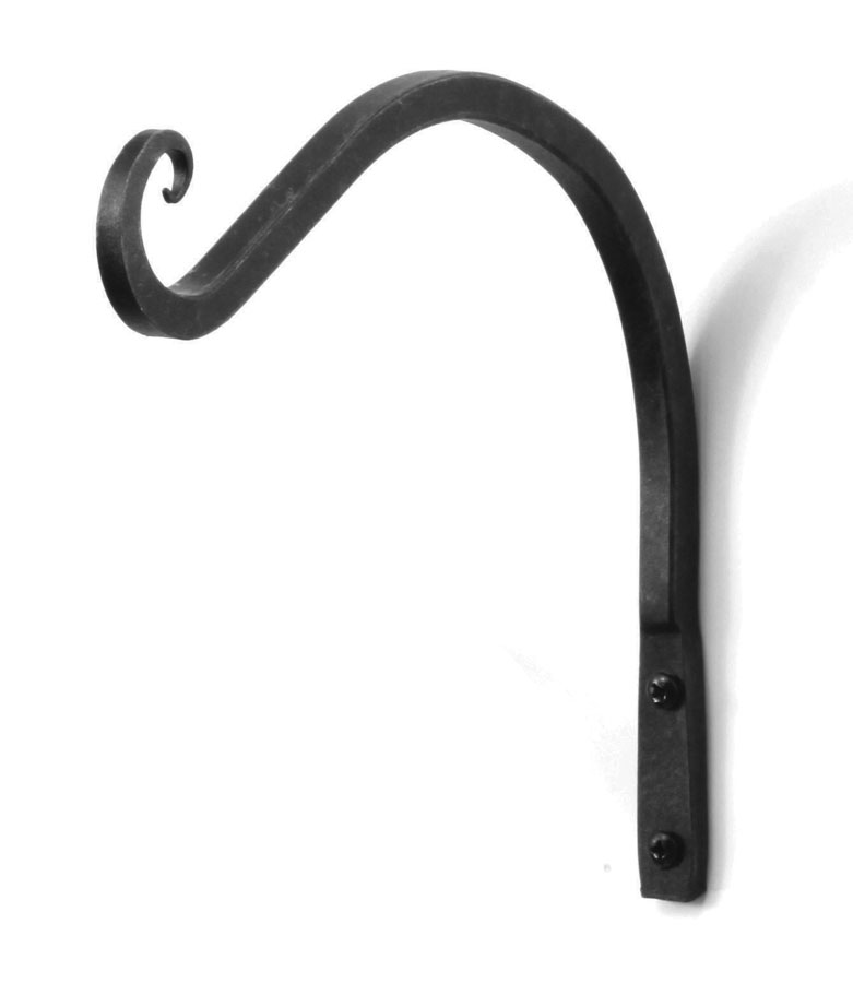 Hanging Basket Bracket Planter Hook Flower Hanger Curved Medium