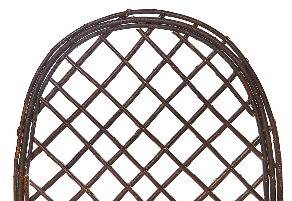 Willow Garden Trellis Round Top Wall Panel Extra Strong UK Garden Products
