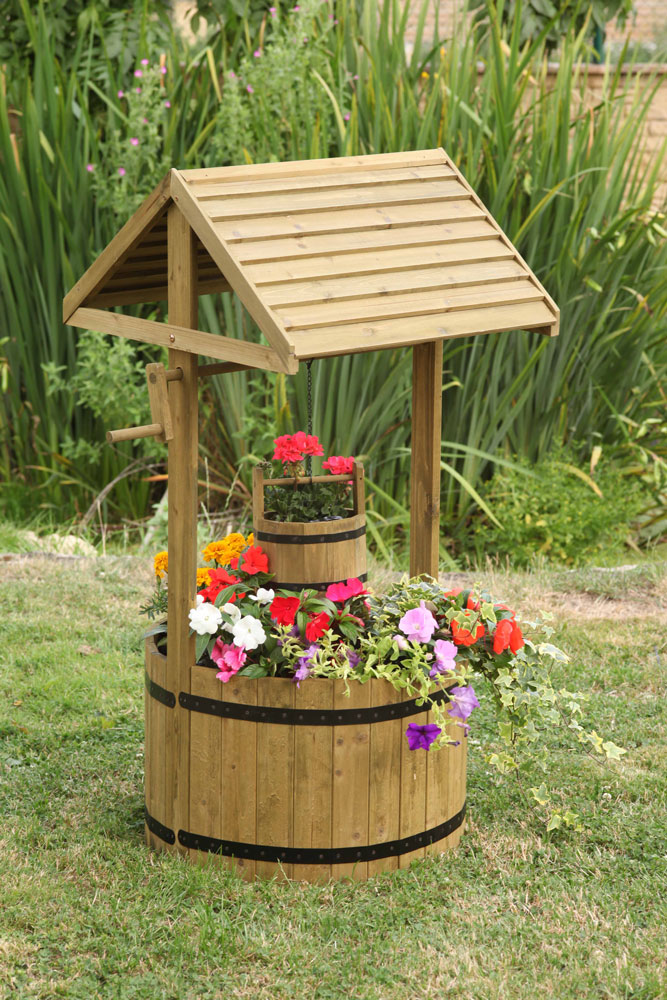 Wooden Wishing Wells